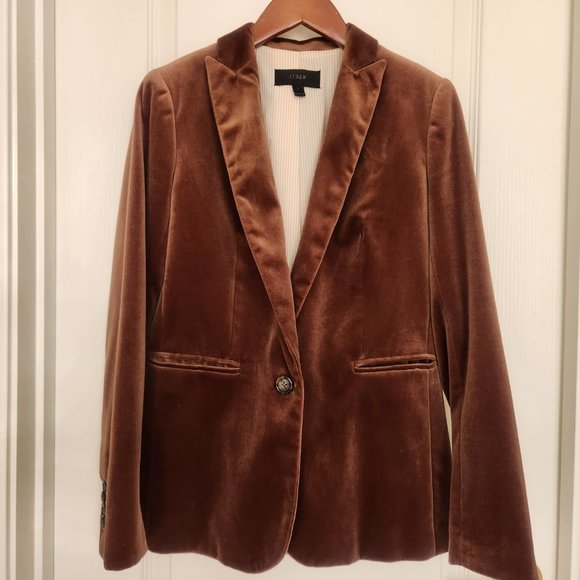 J. Crew Jackets & Blazers - J. Crew Parke Velvet Blazer
